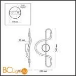 Настенный светильник Odeon Light Keys 4303/12WL - Фото 2