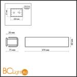 Настенный светильник Odeon Light Kima 2731/2W - Схема