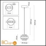 Подвесной светильник Odeon Light KLOT 5031/6L - Фото 0