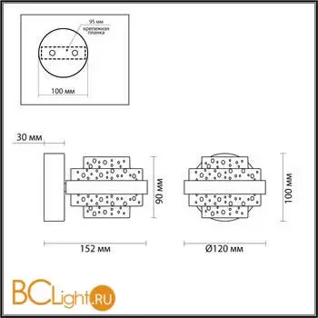 Бра Odeon Light KLOT 5031/6WL - Фото 0