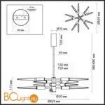 Люстра Odeon Light KOLOS 5449/28L - Фото 1