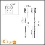 Подвесной светильник Odeon Light KOLOS 5449/4L - Фото 1