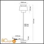 Торшер Odeon Light Kressa 4992/1F - Фото 0