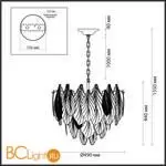 Люстра Odeon Light LACE 5052/8 - Фото 0