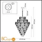 Люстра Odeon Light LACE 5052/86 - Фото 0