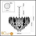 Люстра Odeon Light LACE 5052/21 - Фото 0