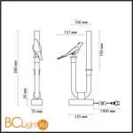 Настольный светильник Odeon Light LARK new 5431/2TL - Фото 0