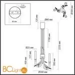 Подвесной светильник Odeon Light LARK new 5431/6L - Фото 0