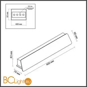 Настенный светильник Odeon Light Leo 6642/12WL - Фото 1