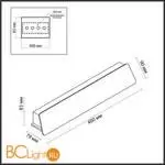 Настенный светильник Odeon Light Leo 6642/12WL - Фото 1
