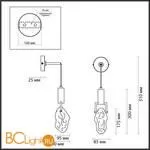 Бра Odeon Light Lia 4372/5WL - Фото 0