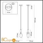 Подвесной светильник Odeon Light Lia 6695/5L - Фото 0