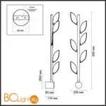 Потолочный светильник Odeon Light LISTVA new 5445/5WL - Фото 1