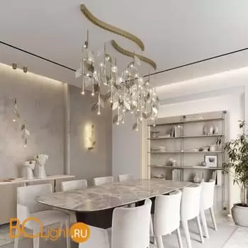 Подвесной светильник Odeon Light LISTVA new 5445/17 - Фото 0