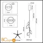 Подвесной светильник Odeon Light LISTVA new 5445/1 - Фото 1