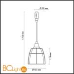 Трековая система Odeon Light Lofia 3806/1A - Схема