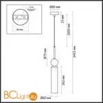 Подвесной светильник Odeon Light LOLLA 6625/1 - Фото 1