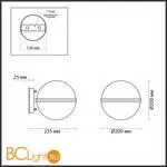 Уличный настенный светильник Odeon Light Lomeo 4832/1W - Фото 2