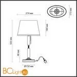 Настольная лампа Odeon Light London 4894/1T - Фото 1