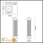 Настенный светильник Odeon Light Lordi 4821/2W - Фото 1