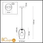 Подвесной светильник Odeon Light Lostar 4952/1 - Фото 1