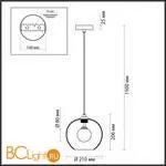 Подвесной светильник Odeon Light Lostar 4955/1 - Фото 1