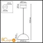 Подвесной светильник Odeon Light LULU 5452/6L - Фото 0