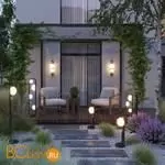 Садово-парковый фонарь Odeon Light LUMA 5434/4FB - Фото 0