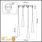 Люстра Odeon Light LUMP 5043/42L - Фото 0