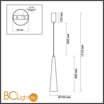Подвесной светильник Odeon Light LUMP 5044/12L - Фото 0