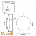 Настенный светильник Odeon Light LUNAR new 7015/20WL - Фото 1