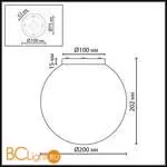 Потолочный светильник Odeon Light MAGIA 7109/1CA - Фото 0