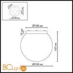 Потолочный светильник Odeon Light MAGIA 7109/1C - Фото 0