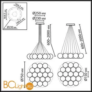 Подвесной светильник Odeon Light MAGIA 7109/19 - Фото 0