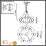 Подвесной светильник Odeon Light MAGIA 7109/24 - Фото 0