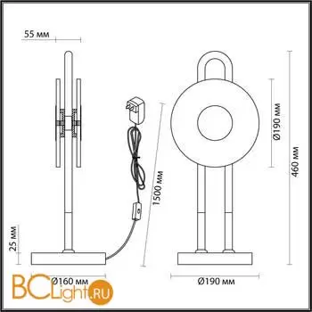 Настольная лампа Odeon Light MAGNET 5407/12TL - Фото 1
