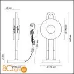 Настольная лампа Odeon Light MAGNET 5407/12TL - Фото 1