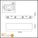 Настенный светильник Odeon Light MAGNUM 7106/8WL - Фото 0
