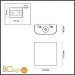 Настенный светильник Odeon Light MAGNUM 7106/2WL - Фото 0