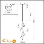 Подвесной светильник Odeon Light Malpa 5002/17L - Фото 0