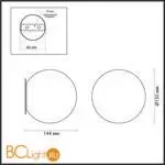 Настенный светильник Odeon Light MARBELLA 6684/5CLA - Фото 0