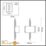 Настенный светильник Odeon Light Margaret 4895/2WA - Фото 1