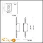 Настенный светильник Odeon Light Margaret 4895/2W - Фото 1