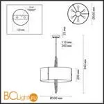 Подвесной светильник Odeon Light Margaret 5415/6 - Фото 0