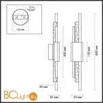 Настенный светильник Odeon Light Marmi 4360/10WL - Фото 1