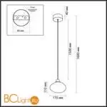 Подвесной светильник Odeon Light MELA new 7045/4L - Фото 0