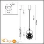 Подвесной светильник Odeon Light MERCURY new 5421/17L - Фото 1