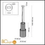 Люстра Odeon Light Merkale 4938/4 - Фото 2