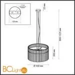 Подвесной светильник Odeon Light Merkale 4938/6 - Фото 1