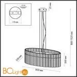 Подвесной светильник Odeon Light Merkale 4938/6B - Фото 1